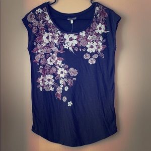 NWT Maurices Floral Tee